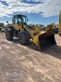 Used Loader ready to go,Used Komatsu Loader under blue sky,Used Loader in yard,Front of used Loader